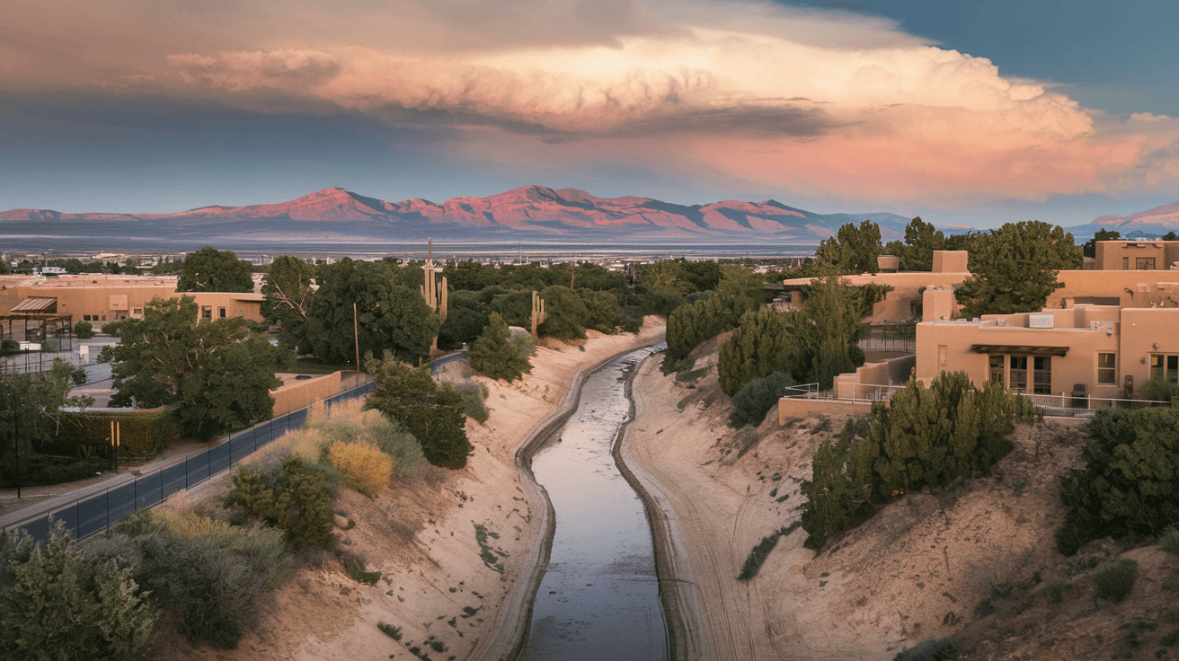 Albuquerque Monsoon Season Real Estate 2026: Flash Flood Zones, Arroyo Proximity, and Buying Smart on the Mesa