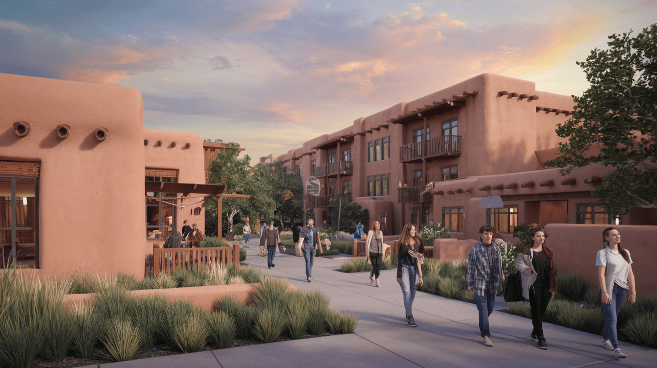 Rental properties near UNM campus serving student tenants