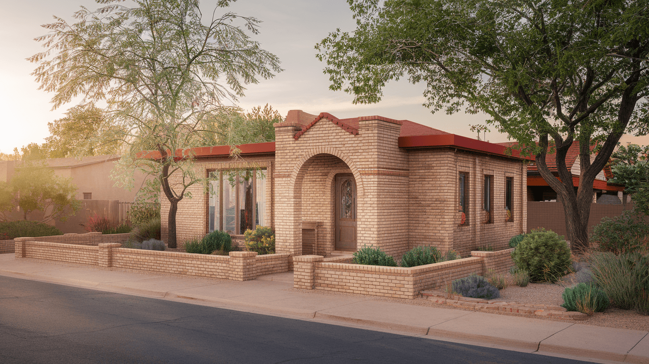 Classic 1940s Pueblo Revival bungalow in Nob Hill